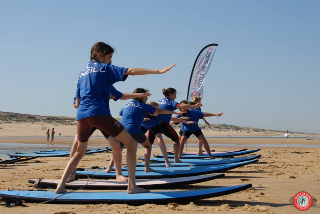 Tarifs des cours de surf